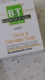 B&T Glow & Fairness Soap | Boericke & Tafel USA | Aloe Vera & Calendula Soap